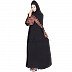 Nida niqab- areal shape with hand embroidery work Nida niqab- areal shape with hand embroidery work
